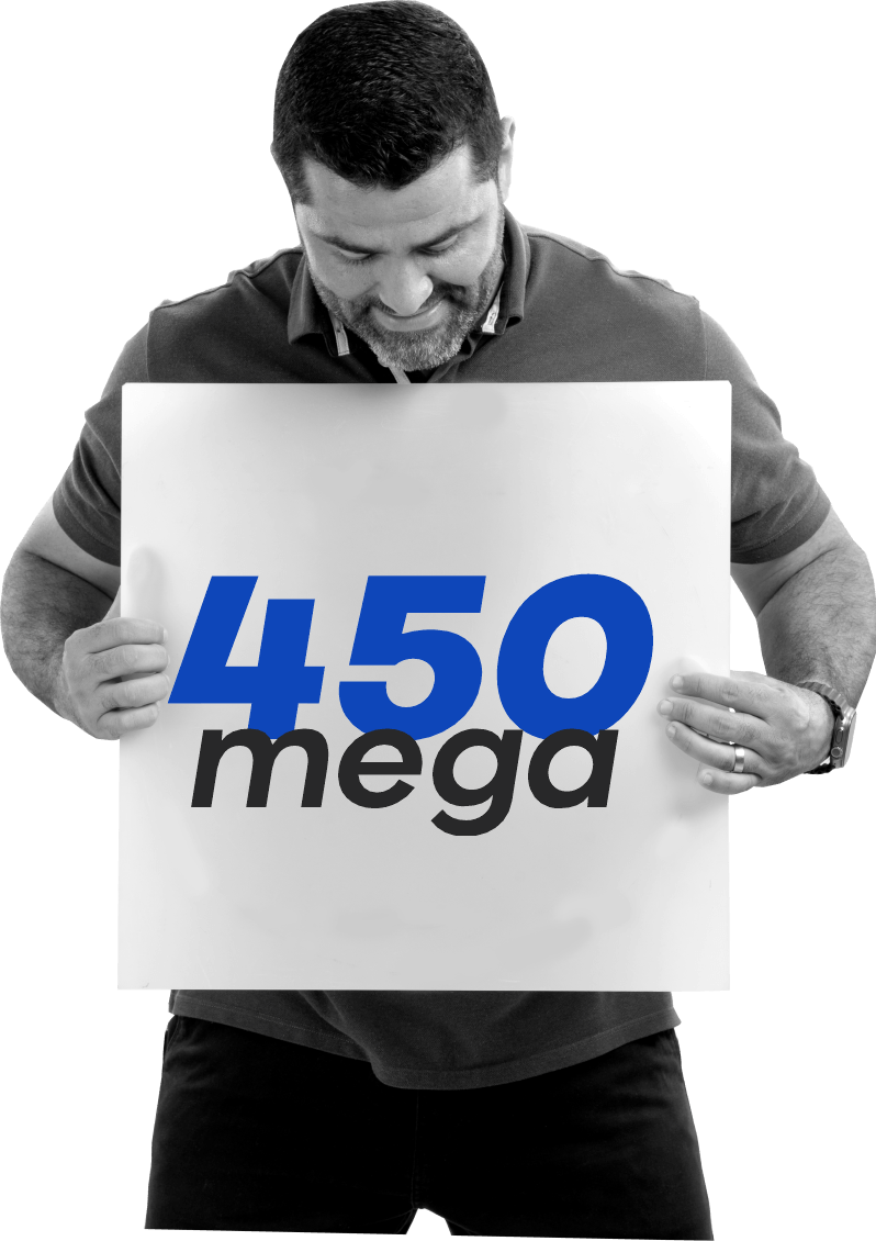 Internet 450 mega